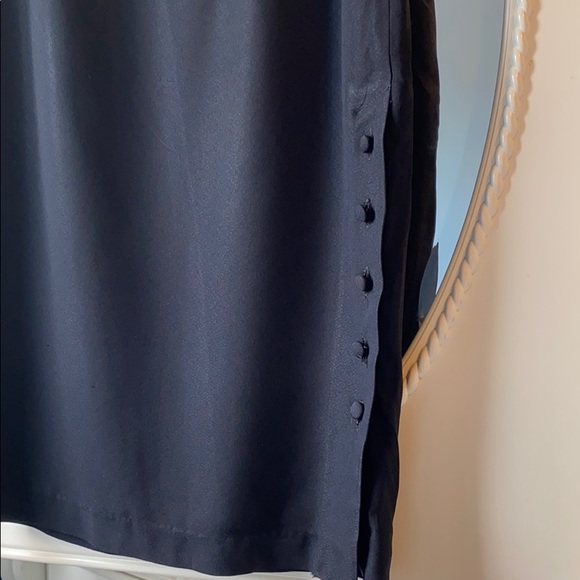 Black maxi form fitting skirt.  25 inch waist - Picture 4 of 7